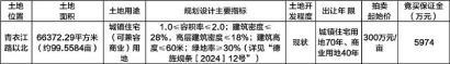 德阳市青衣江路以北东南角国有建设用地使用权拍卖出让公告