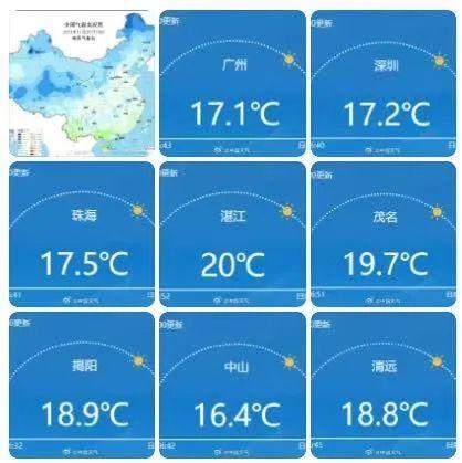 “生猛”冷空气将到货，广州最低气温10℃