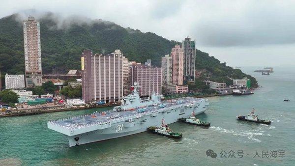 海南舰编队抵港，预计将有万余人次登舰参观