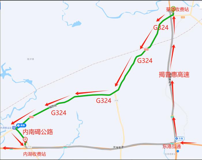 关于对G15沈海高速公路东港互通部分路段实施交通管制的通告