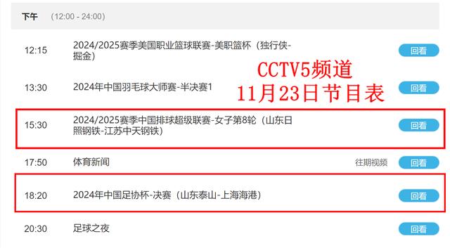 11月24日下午，中央5台直播总决赛：王楚钦争冠军，CCTV5节目单-第5张图片-比分网