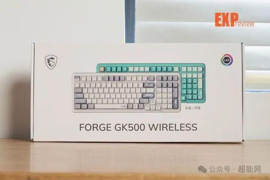 微星FORGE GK500 W海神机械键盘体验：将颜值与实用紧密结合-第3张图片-泰鸿机械