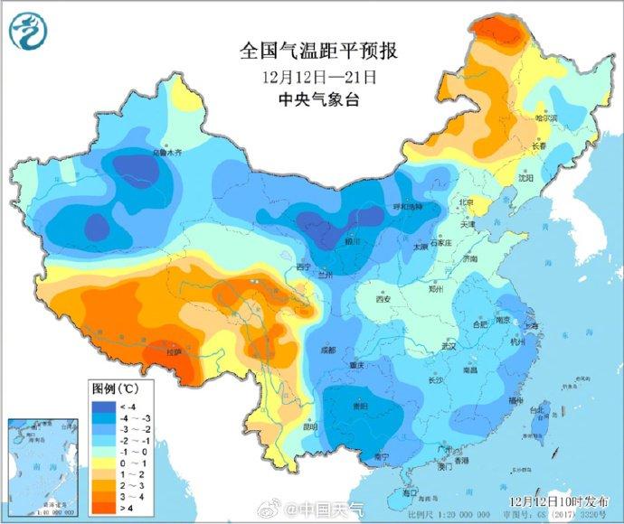 注意保暖！未来10天3股冷空气影响我国