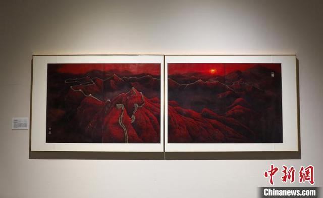 中国纸上刀绘艺术作品展在沈阳博物馆展出