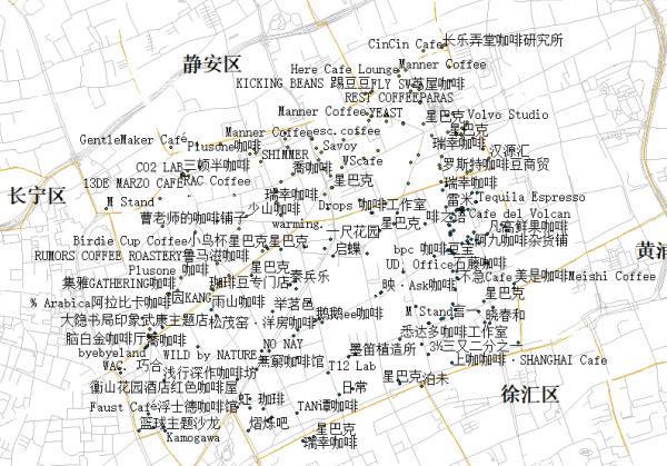 上海轻餐饮分布：咖啡商务化，烘焙饮品社区化，酒吧国际化