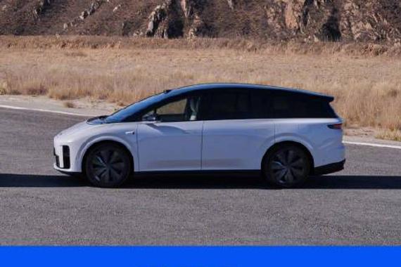 纯电中大型六座SUV 对标Model X 理想i8车侧官图发布！ 汽车之家