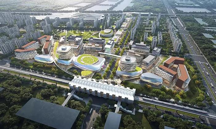 R4线一期北段城市设计效果图