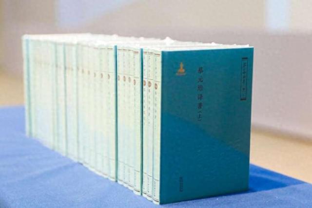 新版《蔡元培全集》。北京大学供图