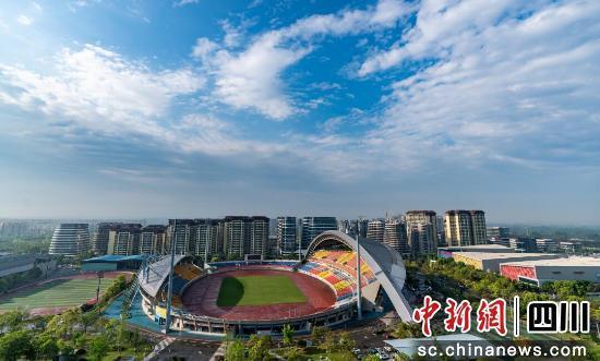 双流体育中心。双流区文化广电体育和旅游局 供图