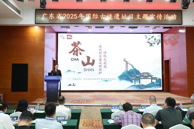 茶山镇推介现场 广东省文物古迹活化利用典型案例推介活动每两年举办1次