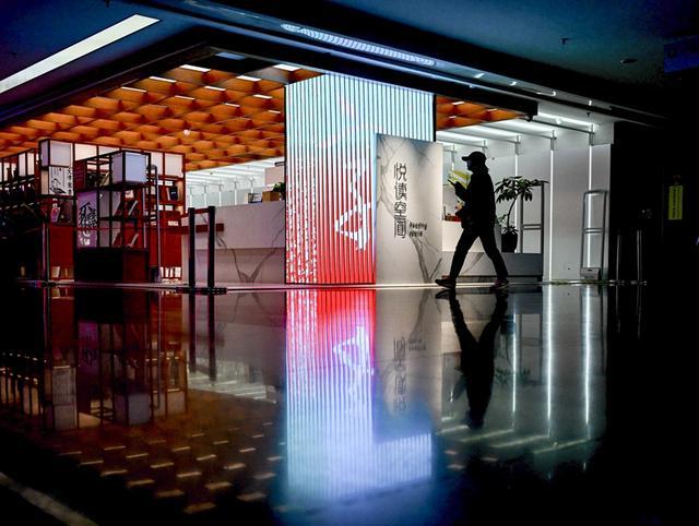 中国国家图书馆一角。新华社记者刘金海摄