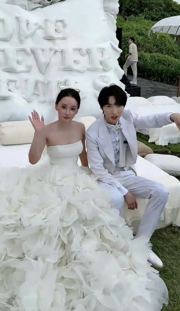 真的结婚了?女方没表态