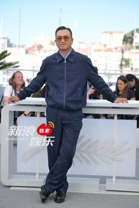 黄觉亮相《狂野时代》戛纳photocall