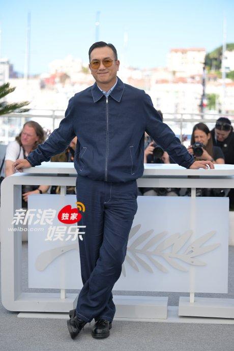 黄觉亮相《狂野时代》戛纳photocall