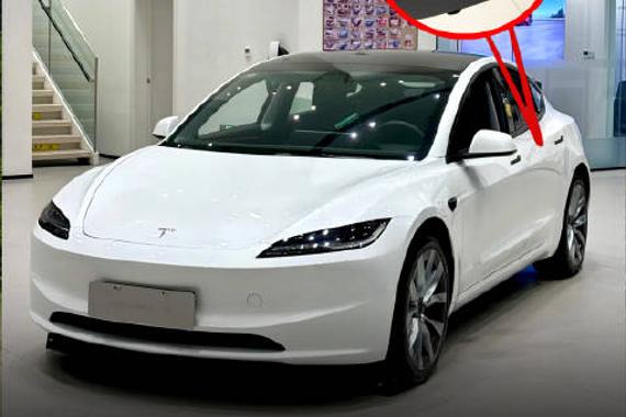 特斯拉Model 3后排紧急开关位置隐秘存安全隐患