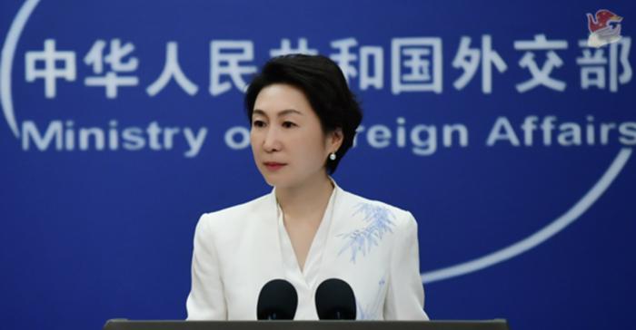 外交部发言人毛宁 资料图 图源:外交部网站