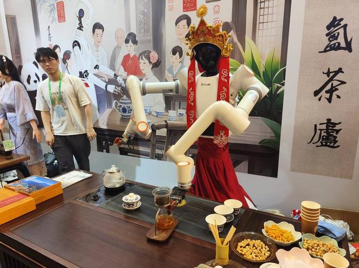 非遗节上AI学会泡功夫茶!老祖宗的手艺被“写”进代码里(全程干货)
