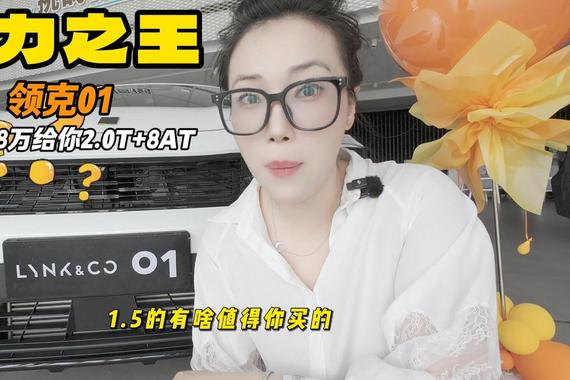 燃油车小钢炮 2.0T+8AT只要11.88万 领克01你觉得行吗？