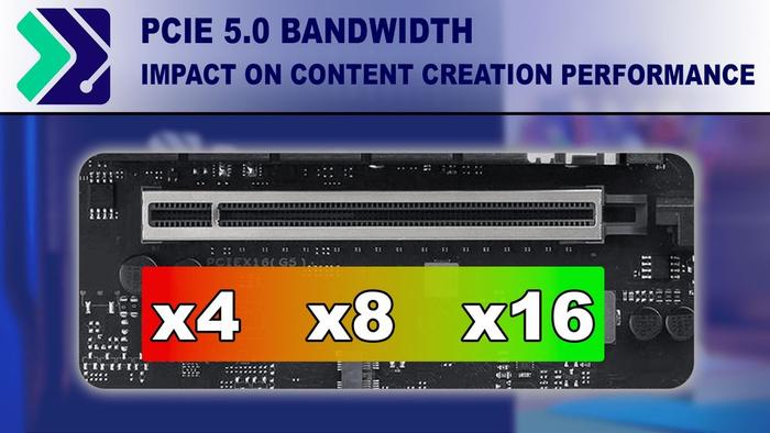 居然可以这样（RTX 5090 上实测 PCIe 带宽对内容创作性能影响，最高降幅 25%）内容创作，