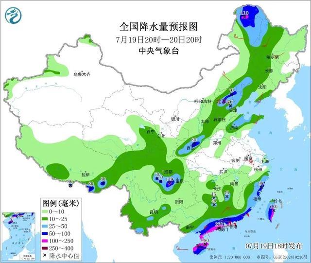 解暑雨来了,南北夹击高温!不过这些地方将有暴雨或特大暴雨