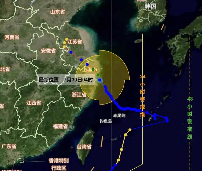 台风“竹节草”在浙江舟山朱家尖岛登陆