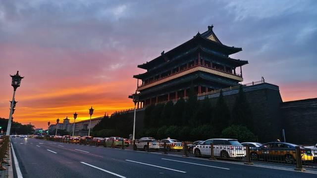 北京七夕限定晚霞，中国式浪漫拉满！