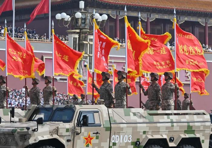 阅兵式上有“错字”?真相来了!