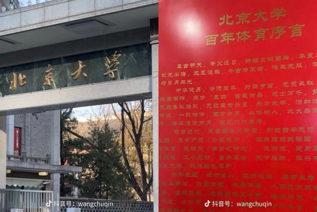 入学北大!王楚钦晒照发文:冬去秋来,又是一程