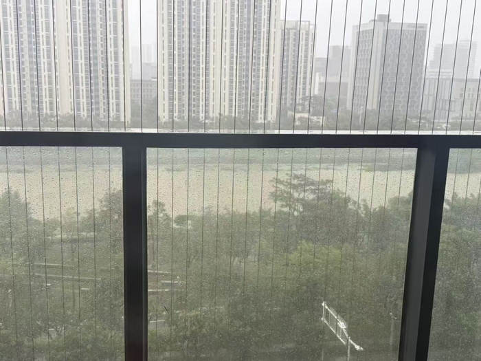 超强台风“桦加沙”过境，有些“不同”