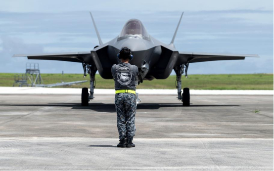 24架F-35A隐身战机集结西太平洋