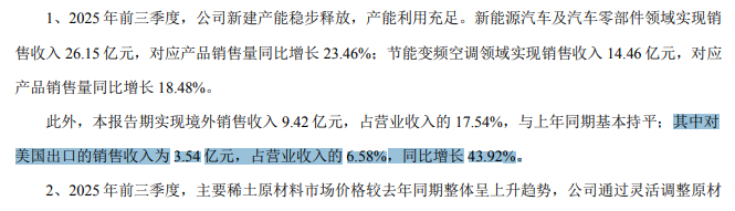 对美出口不减反增,500亿稀土巨头净利润大增170%