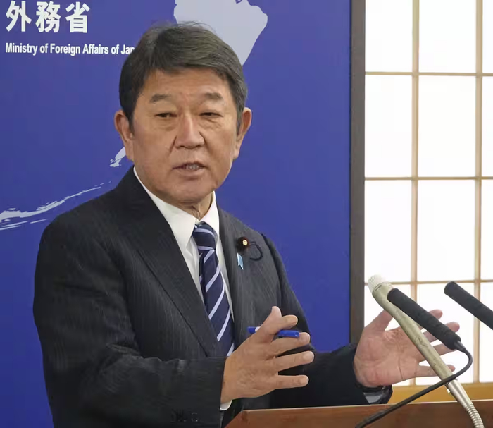 就对华关系,日本新外相表态