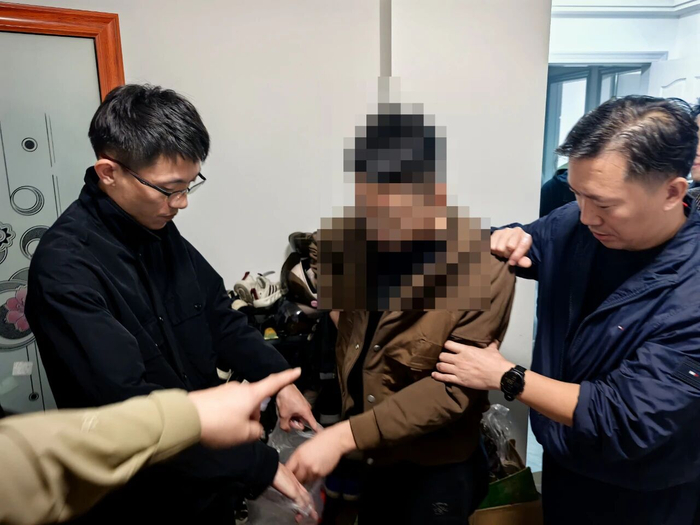 警方开展梯次集中收网，一举抓获10名涉赌人员。杭州警方供图