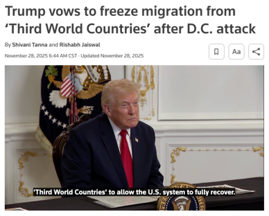 “永久暂停移民”再次“撕裂”美国社会