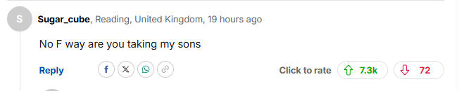 英国国防参谋长呼吁“准备牺牲儿女”，评论区大翻车