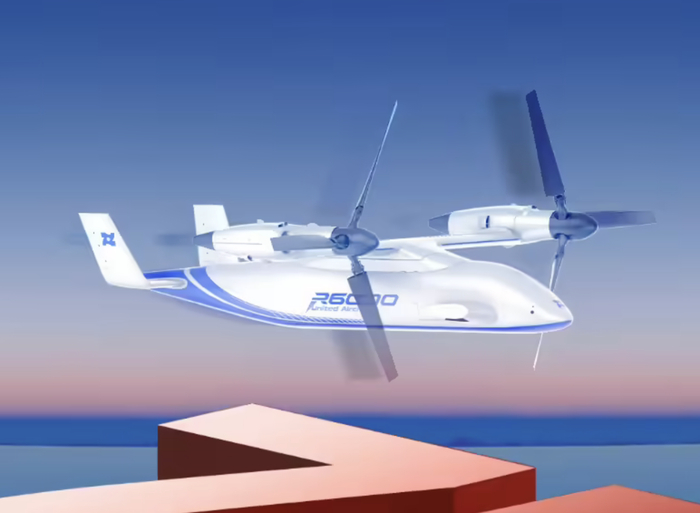 中国完全自主研制首款6吨级倾转旋翼飞行器成功首飞