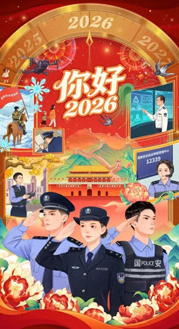 国家安全部：2026，你我共赴国安家好！