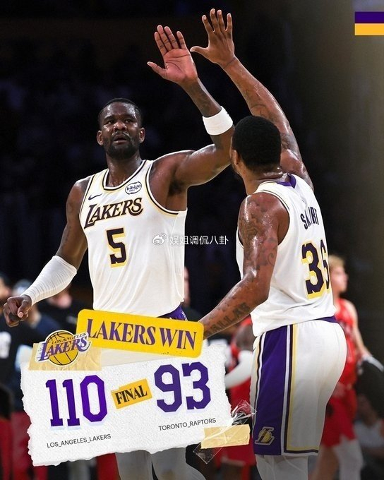 艾顿创湖人队史第一人！25分两双+10投全中+0失误 登上赢球封面