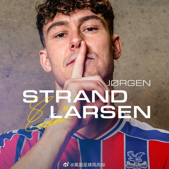 水晶宫4700万签下拉尔森