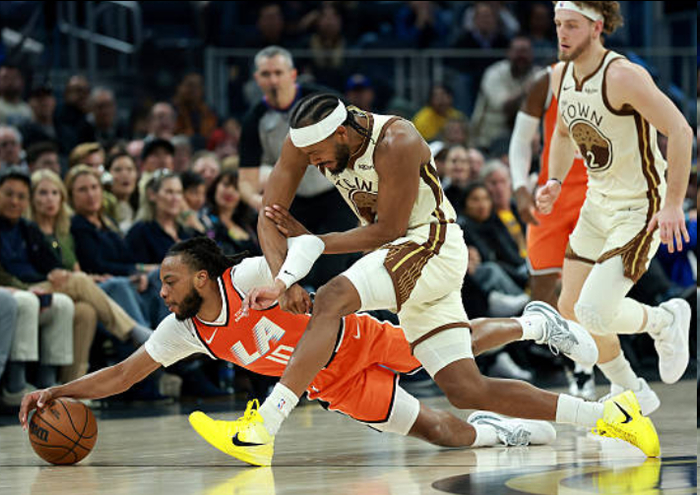 勇三崩快船轰72-45逆转！与对手仅差1.5胜场 勇士将打雷霆和火箭