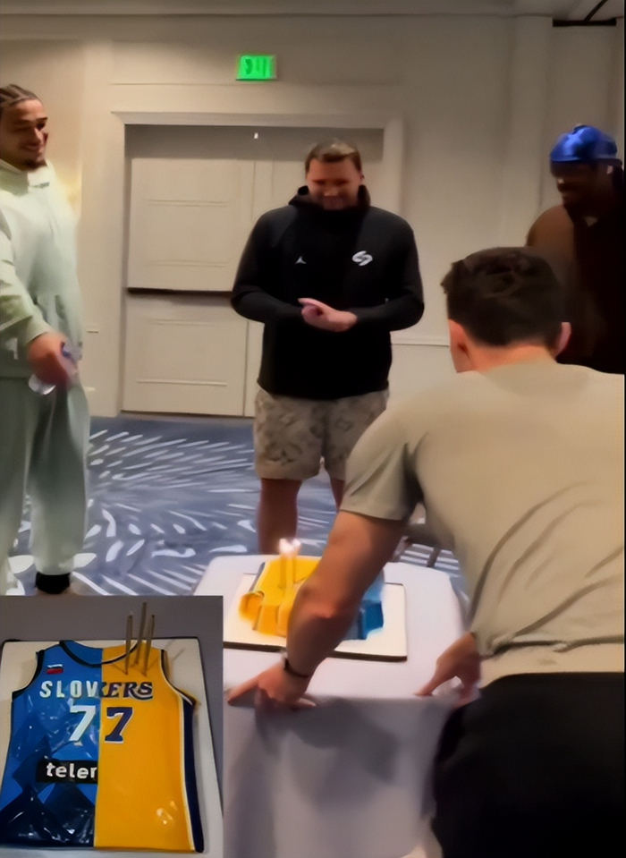 东契奇庆祝27岁生日！德约科维奇到场意义重大 他被卢卡称为GOAT