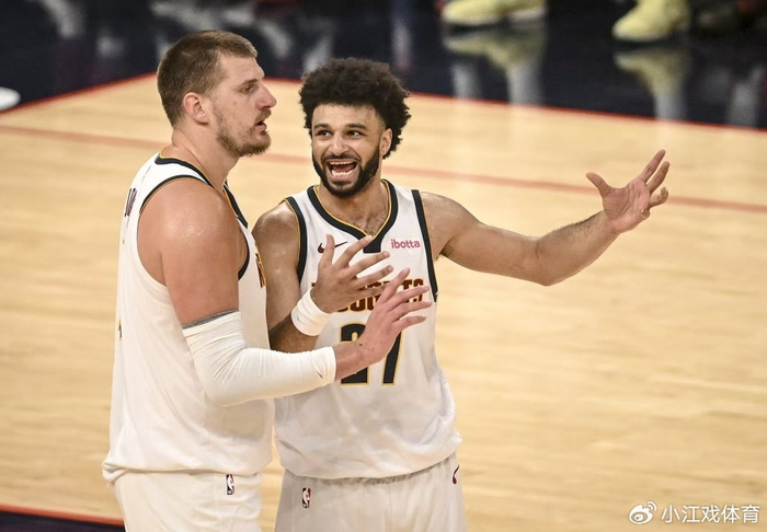 近3战场均36+6！因大伤29岁才迎来巅峰，约基奇：愿一直和他打球