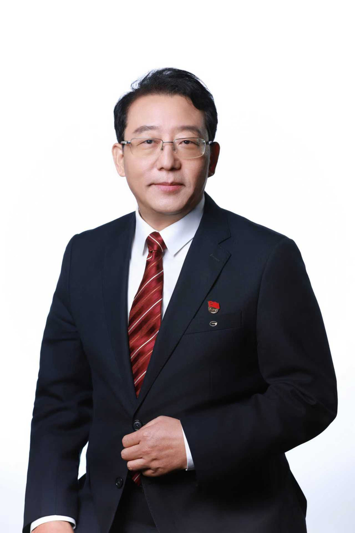 全国人大代表，广汽集团党委书记、董事长冯兴亚。受访者供图