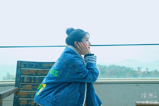 李兰迪可爱丸子头