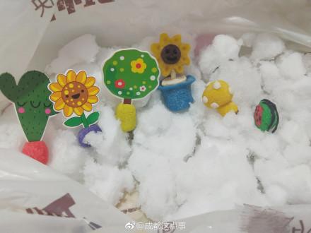 囧哥:五星好评！现在外卖小哥还提供打包送雪服务了？