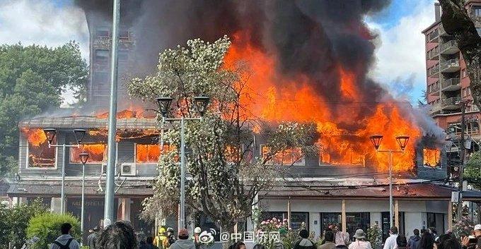 智利中国商城火灾致3名中国人遇难