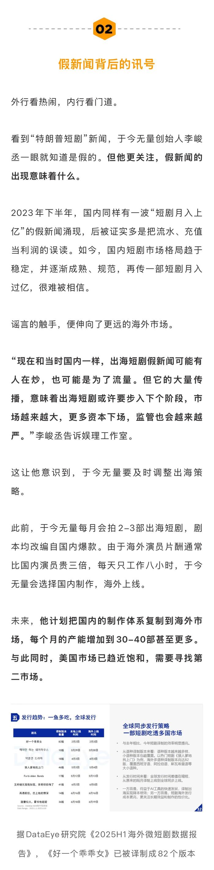特朗普短剧谣言被揭穿，业内剖析炒作原因