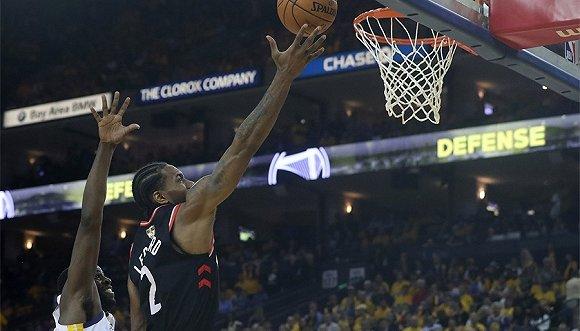 2018-2019赛季NBA总决赛,金州勇士VS多伦多猛龙。(图片来源:视觉中国)
