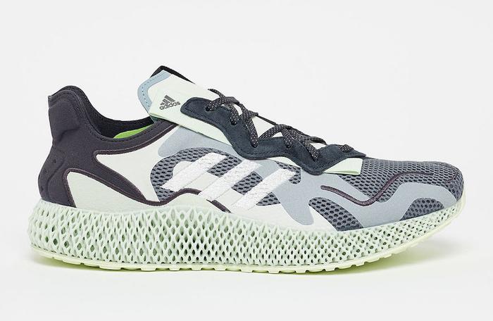 刺绣Logo + 迷彩花纹！adidas 4D 发布高颜值新品！