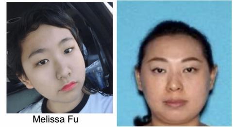 美国南加州华裔母女失踪12天 警方正寻人